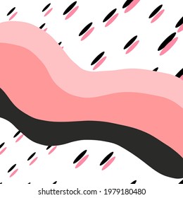 Abstract trendy universal artistic background template. Good for cover, invitation, banner, placard, brochure, poster, card flyer and other