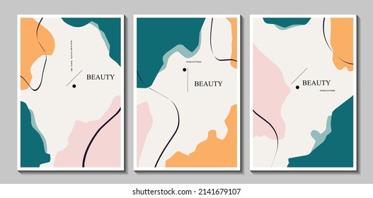 Abstract trendy universal artistic background templates. Good for cover, invitation, banner, placard, brochure, poster, card, flyer and other.