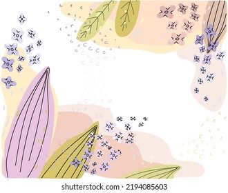 Abstract trendy universal artistic background template. Good for cover, invitation, banner, placard, brochure, poster, card, flyer and other.