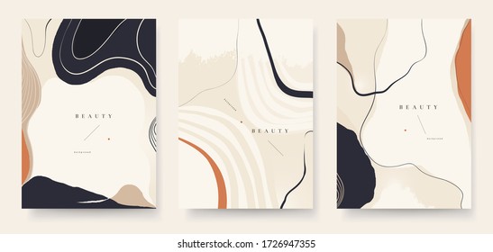 Abstract trendy universal artistic templates. Good for cover, invitation, banner, placard, brochure, poster, card, flyer and other.