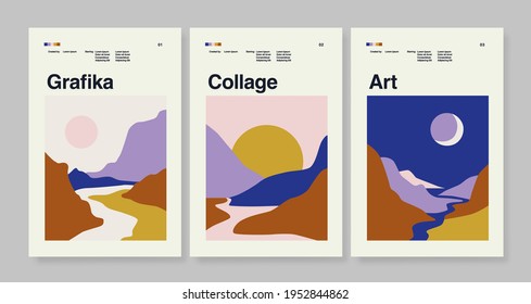 Abstract trendy universal artistic templates. Good for cover, invitation, banner, placard, brochure, poster, card, flyer and other.
