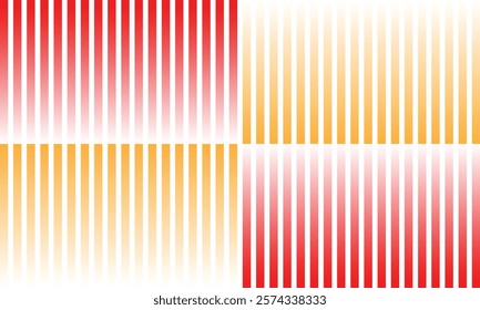 abstract trendy vertical red orange white gradient opposite line repeat pattern perfect for background.