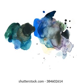 Abstract trendy watercolor splash Best design for poster, card, invitation, placard, brochure, flyer, presentation.