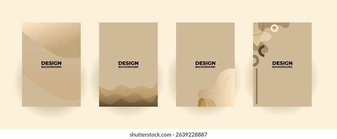 Abstract trendy wavy universal artistic background templates. Good for cover, invitation, banner, placard, brochure, poster, card, ui, flyer and other.