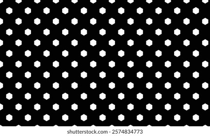abstract trendy white polygon shape pattern on dark perfect for background.