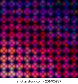 abstract triangle 3d diodes  honeycomb sparkle background