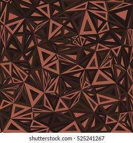 Abstract triangle art Vector background