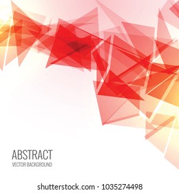 abstract triangle background