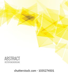 abstract triangle background