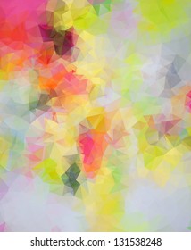 Abstract triangle background