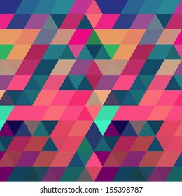 abstract triangle background