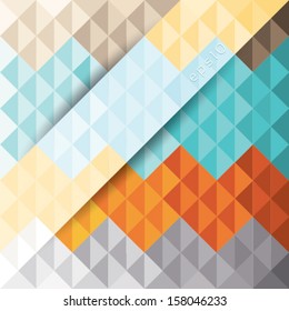 Abstract triangle background