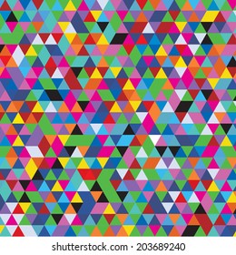 Abstract triangle background