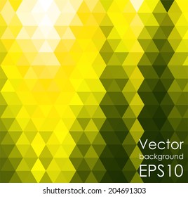 Abstract triangle background
