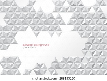 Abstract triangle background
