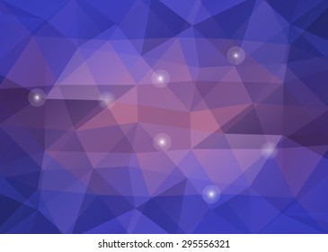 Abstract triangle background
