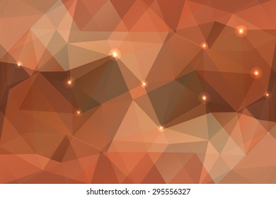 Abstract triangle background