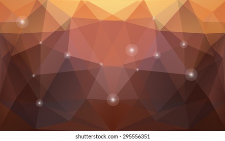 Abstract triangle background