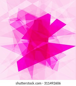 abstract triangle background