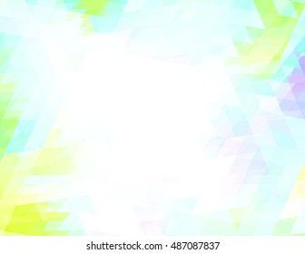 Abstract triangle background