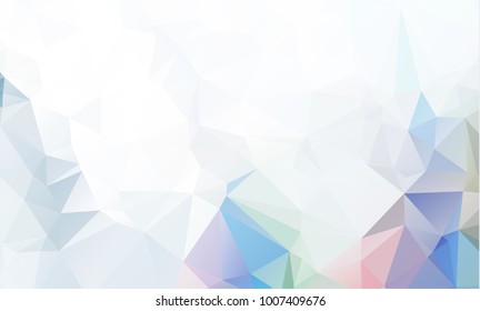 Abstract Triangle Background. 3D Triangles. Modern Wallpaper. Vector illustration
