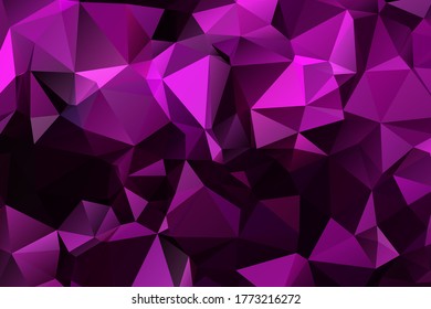 Abstract Triangle Background. 3D Triangles.  Modern Wallpaper. 