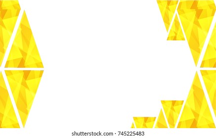 Abstract Triangle Background. 3D Triangles. Vector illustration