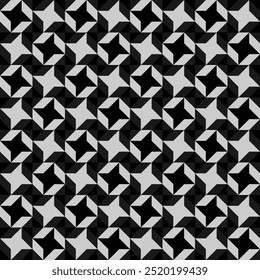 Abstract triangle background with arabic pattern. Vector illustration