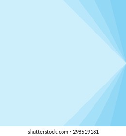 Abstract triangle background with blue color tone and space, vector illustration