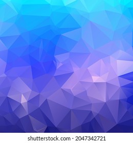 Abstract Triangle Background. Colorful gradient mosaic backdrop. Geometric hipster triangular background, vector. Vector illustration