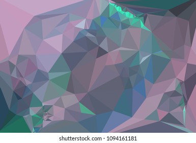 Abstract triangle background.  Design element for book covers, presentations layouts, title and page templates. Low polygonal. Vector clip art.