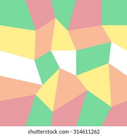 Abstract triangle background different colored illustration stylish