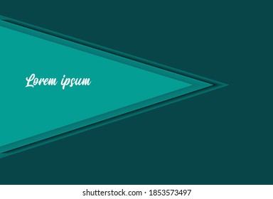 abstract triangle background green color for background design eps 10 vector