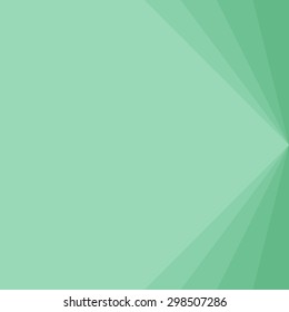 Abstract triangle background with green  color tone and space, vector illustration
