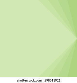 Abstract triangle background with green color tone and space, vector illustration