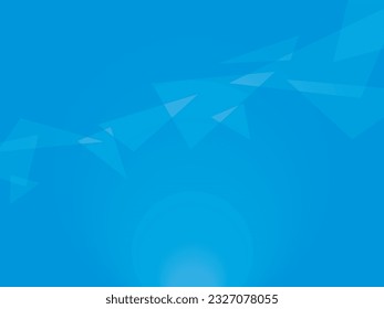 Abstract triangle background material (blue)