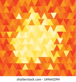 Abstract triangle background. Modern design stylized backdrop.