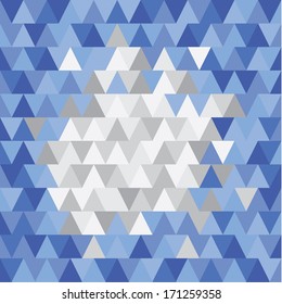 Abstract triangle background. Modern design stylized backdrop.