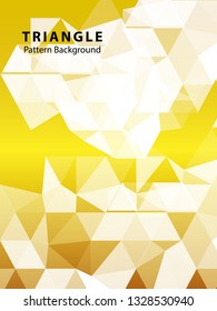 Abstract Triangle Background. Modern Wallpaper. Vector illustration - Vector