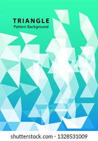 Abstract Triangle Background. Modern Wallpaper. Vector illustration - Vector