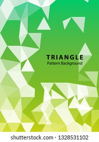Abstract Triangle Background. Modern Wallpaper. Vector illustration - Vector