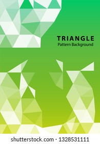 Abstract Triangle Background. Modern Wallpaper. Vector illustration - Vector