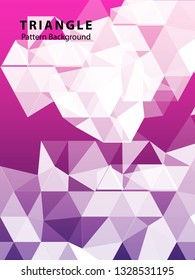 Abstract Triangle Background. Modern Wallpaper. Vector illustration - Vector