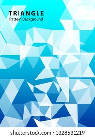 Abstract Triangle Background. Modern Wallpaper. Vector illustration - Vector