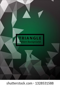 Abstract Triangle Background. Modern Wallpaper. Vector illustration - Vector