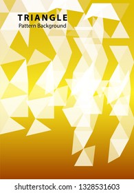 Abstract Triangle Background. Modern Wallpaper. Vector illustration - Vector
