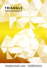 Abstract Triangle Background. Modern Wallpaper. Vector illustration - Vector