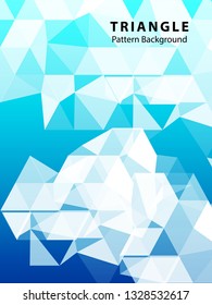 Abstract Triangle Background. Modern Wallpaper. Vector illustration - Vector