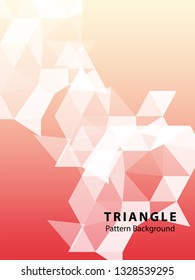 Abstract Triangle Background. Modern Wallpaper. Vector illustration - Vector