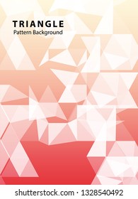 Abstract Triangle Background. Modern Wallpaper. Vector illustration - Vector